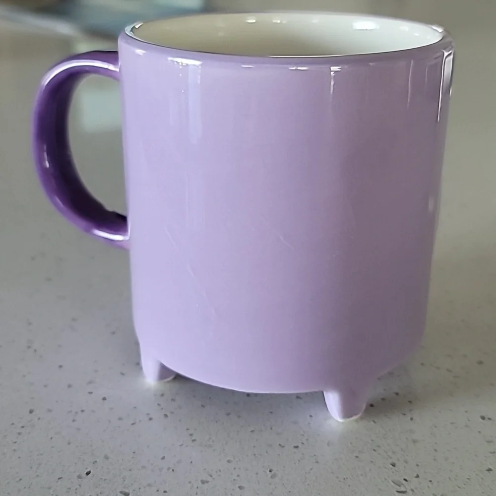 NWT Core Home Dog Footed Mug 16 oz - Purple; Mug 16 oz - Blue - Picture 5 of 7